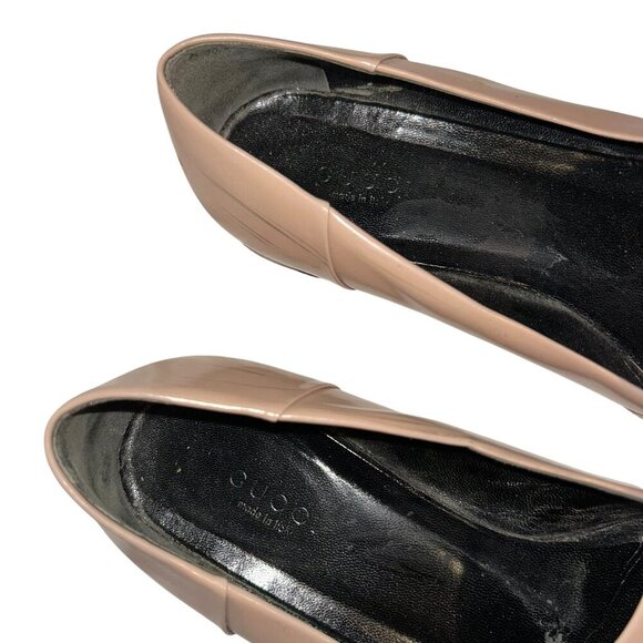 Gucci Beige Leather Loafers with Silver Accents - Picture 9 of 13